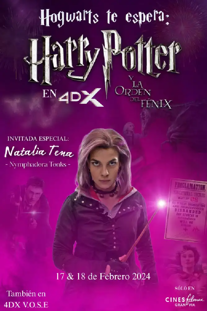 Hogwarts te espera con NATALIA TENA en Cines Filmax Gran Via